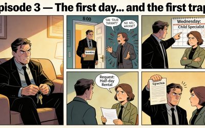 Le premier jour… et le premier piège